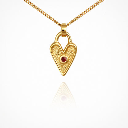 Temple Of The Sun - Amore Necklace - Gold