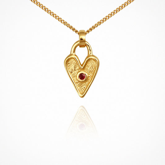 Temple Of The Sun - Amore Necklace - Gold