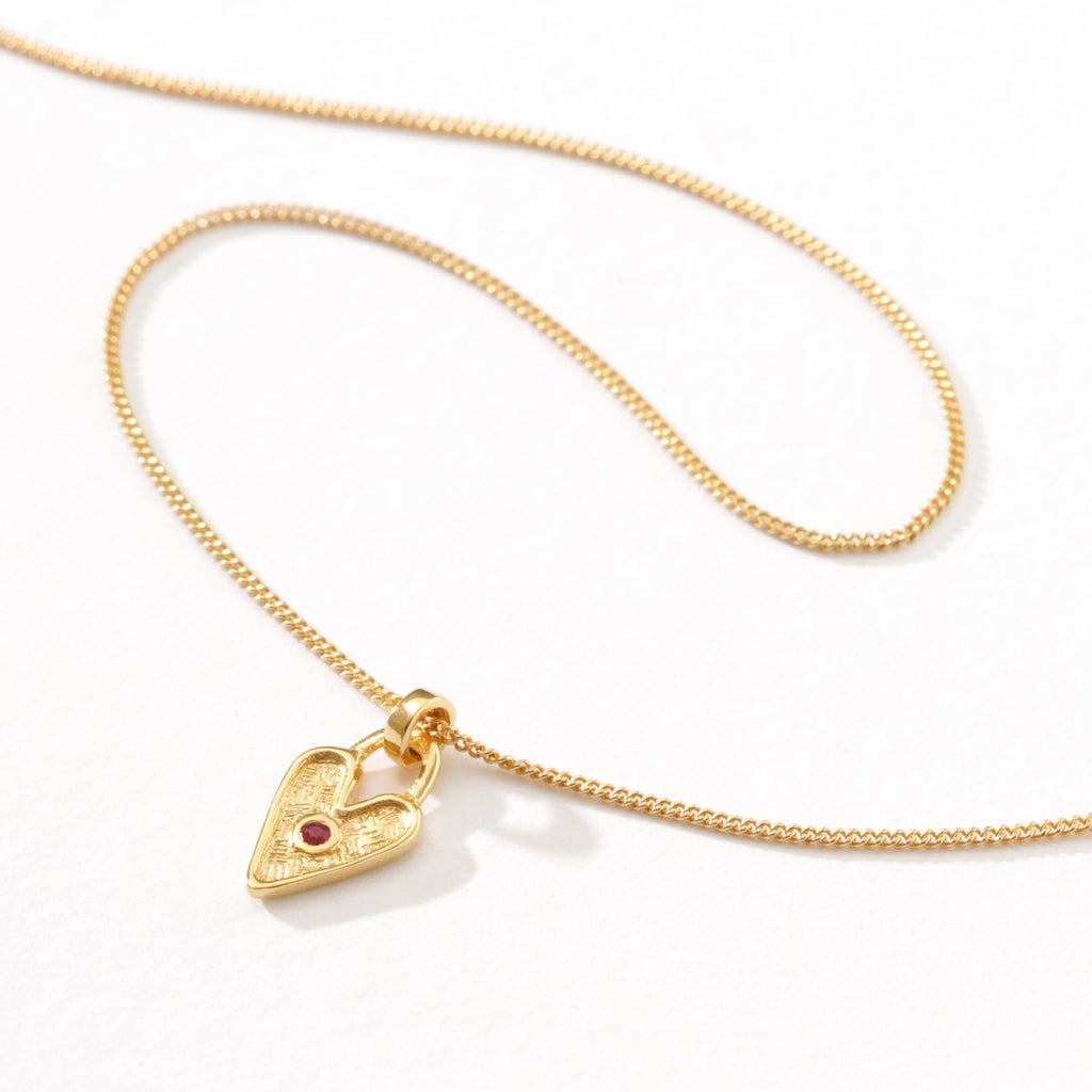 Temple Of The Sun - Amore Necklace - Gold