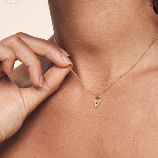 Temple Of The Sun - Amore Necklace - Gold