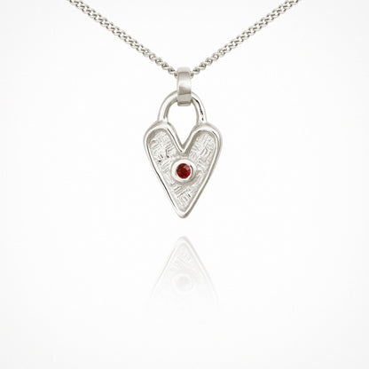 Temple Of The Sun - Amore Necklace - Silver