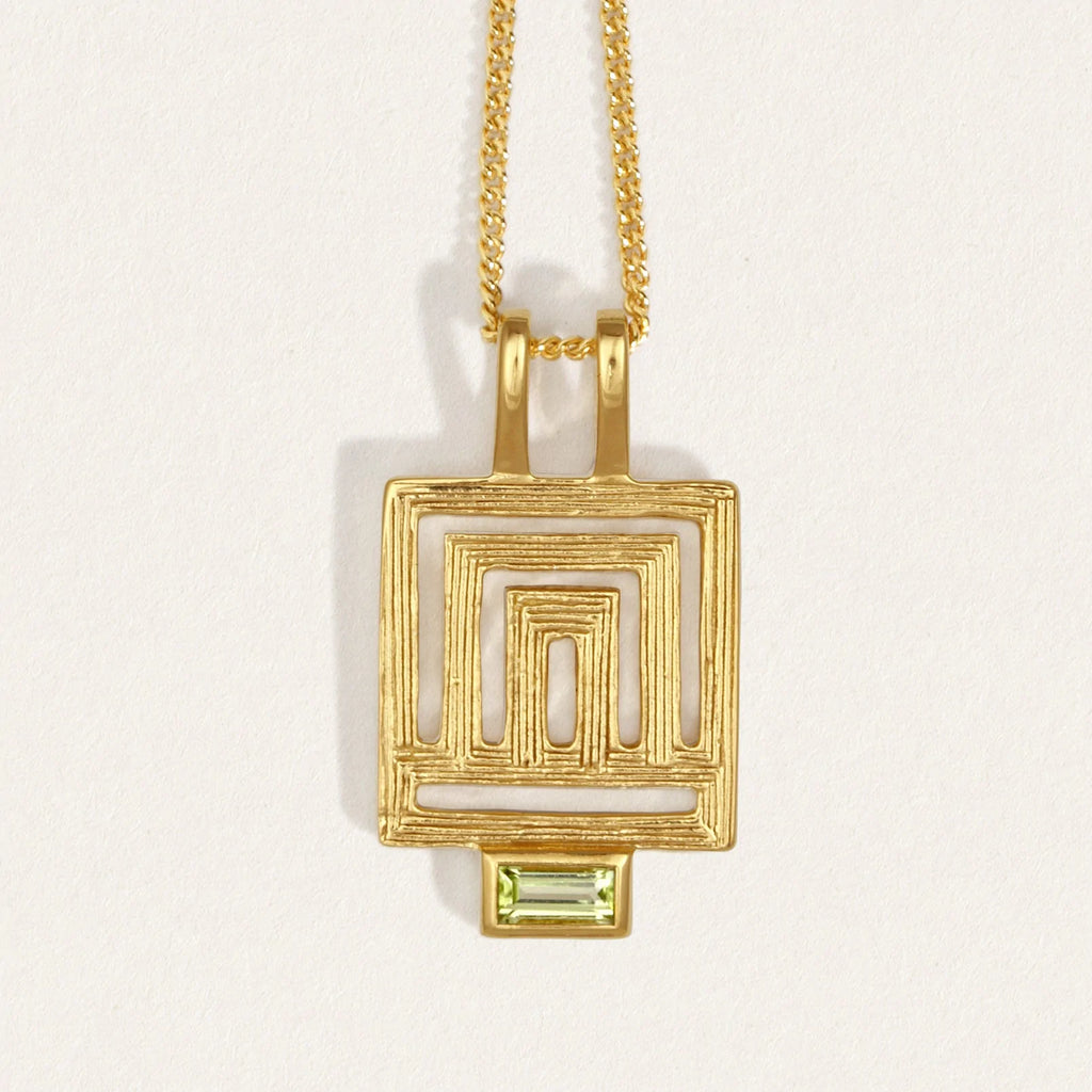 Temple Of The Sun - Ariadne Necklace - Gold