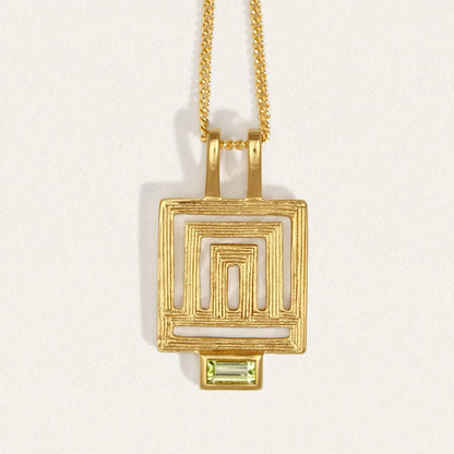 Temple Of The Sun - Ariadne Necklace - Gold
