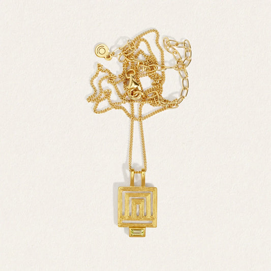 Temple Of The Sun - Ariadne Necklace - Gold