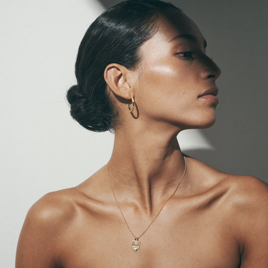 Temple Of The Sun - Ariadne Necklace - Gold