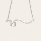 Temple Of The Sun - Asp Necklace - Silver