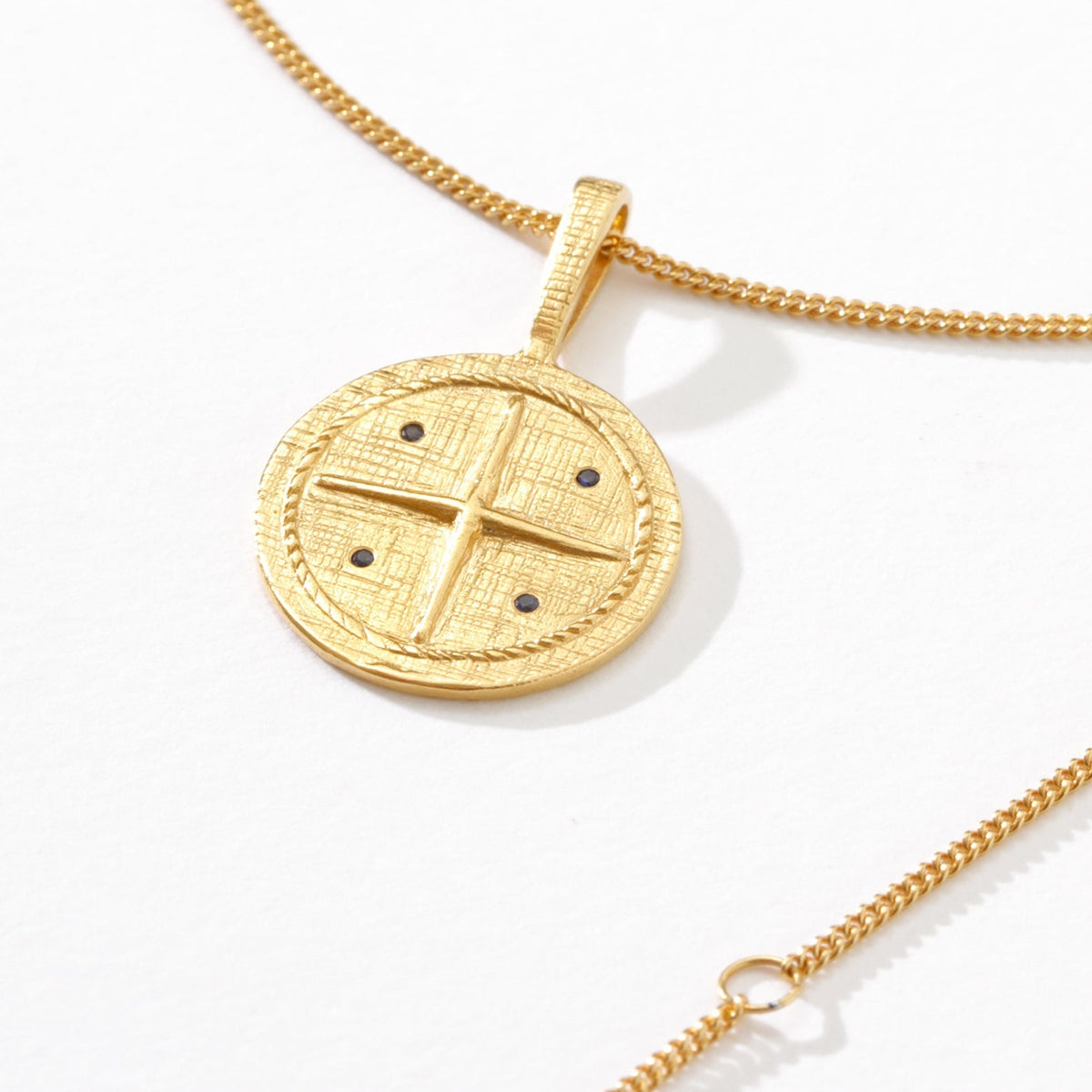 Temple of The Sun - Atlas Necklace - Gold
