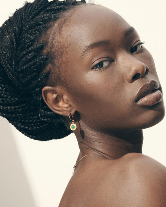 Temple Of The Sun - Cora Earrings - Gold