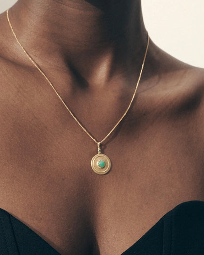 Temple Of The Sun - Cora Necklace - Gold