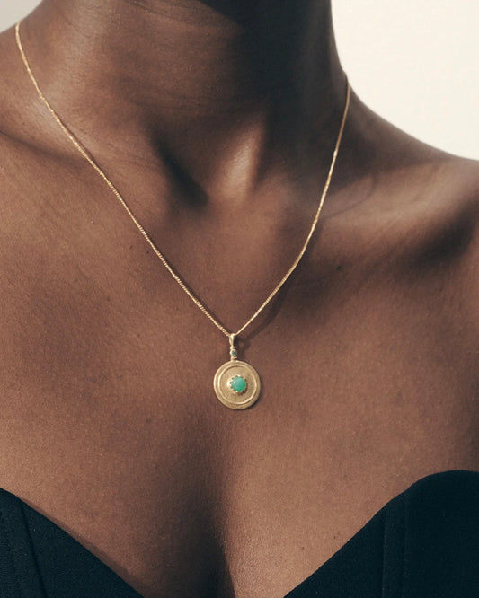Temple Of The Sun - Cora Necklace - Gold