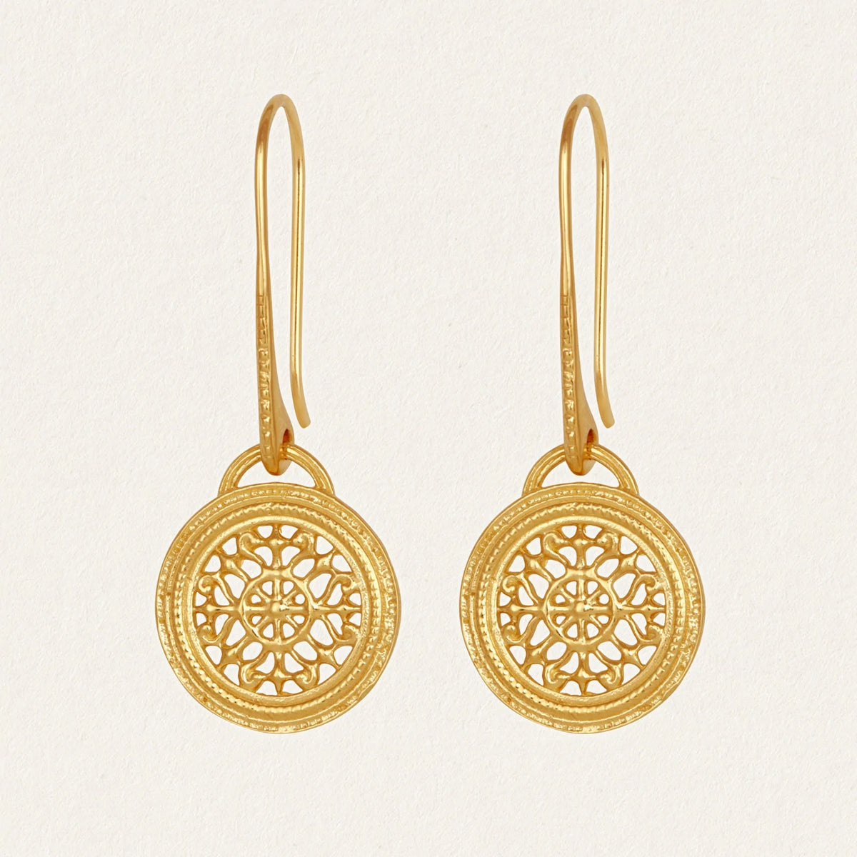 Temple Of The Sun - Dafni Earrings - Gold