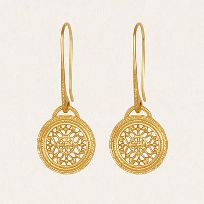 Temple Of The Sun - Dafni Earrings - Gold