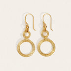 Temple of the Sun - Eliane Earrings - Gold