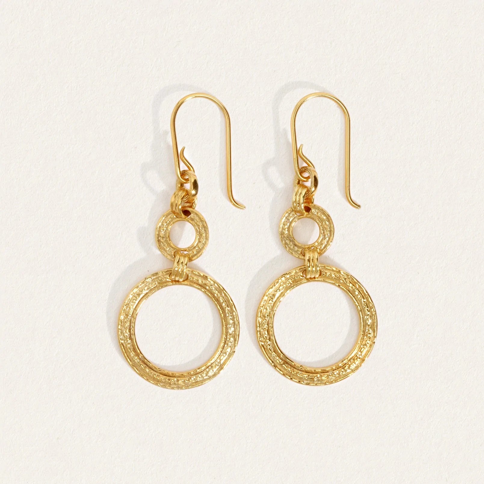 Temple of the Sun - Eliane Earrings - Gold