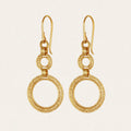 Temple of the Sun - Eliane Earrings - Gold