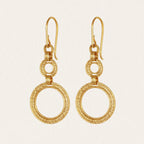 Temple of the Sun - Eliane Earrings - Gold