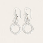 Temple of the Sun - Eliane Earrings - Silver