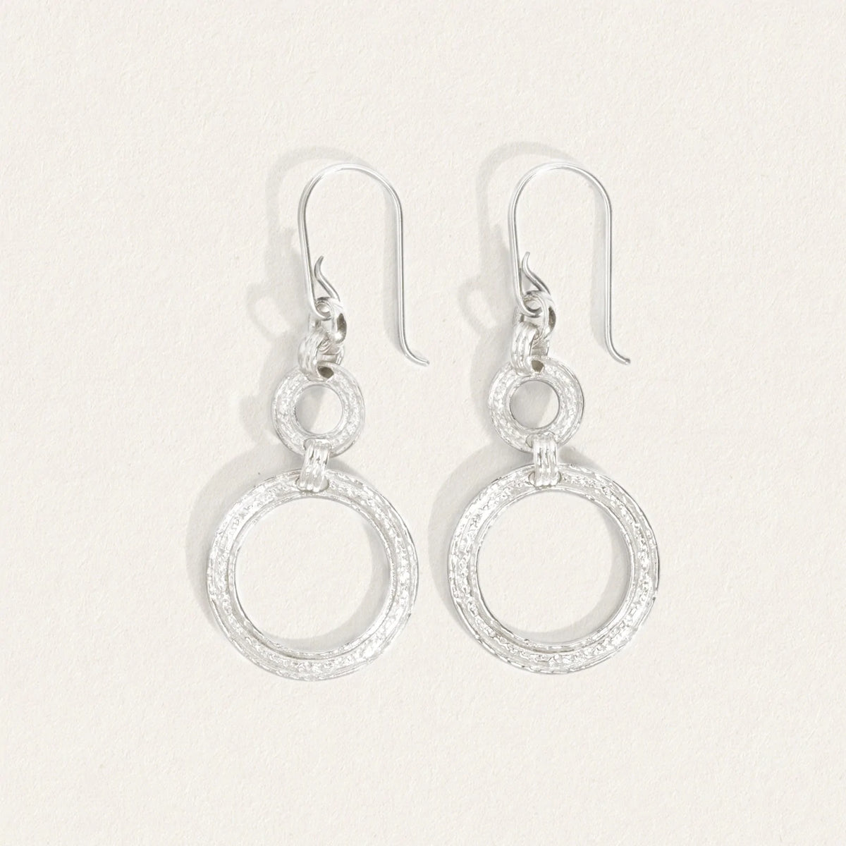 Temple of the Sun - Eliane Earrings - Silver