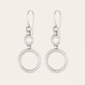 Temple of the Sun - Eliane Earrings - Silver