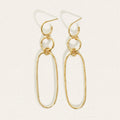Temple Of The Sun - Elsie Earrings - Gold