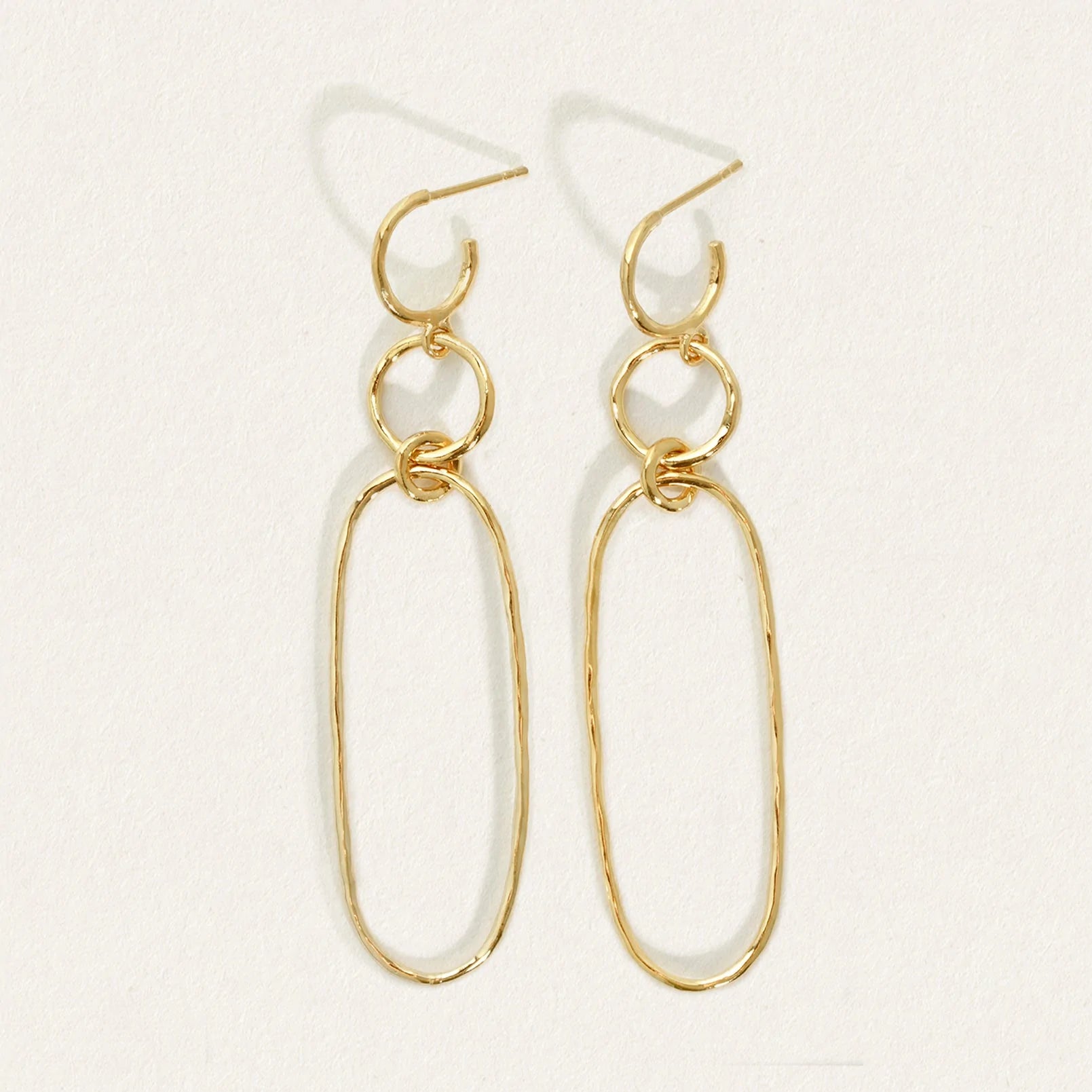 Temple Of The Sun - Elsie Earrings - Gold