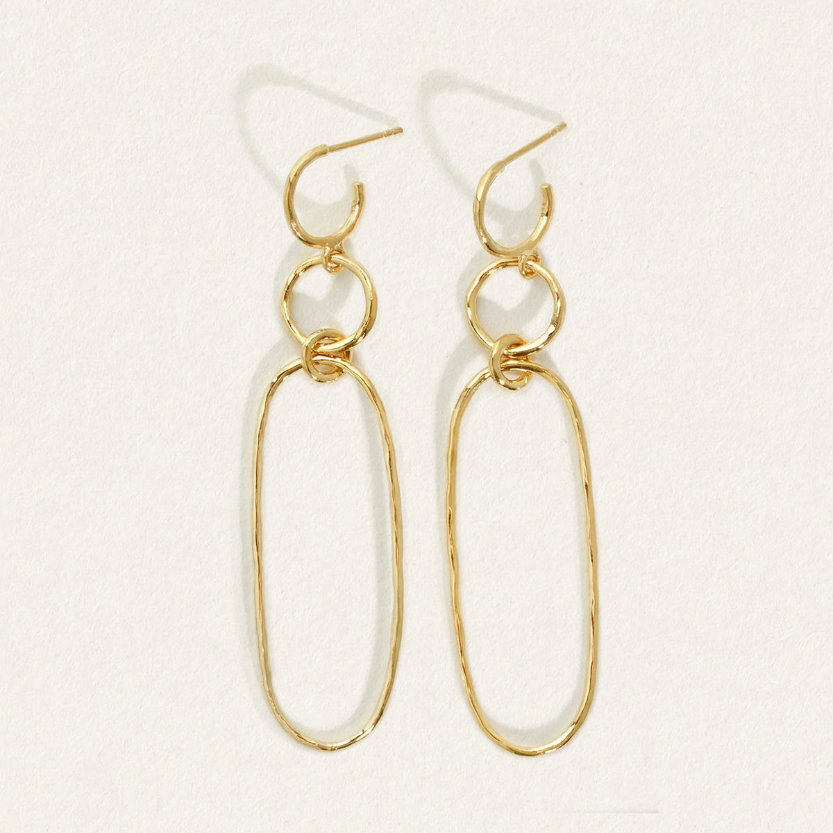 Temple Of The Sun - Elsie Earrings - Gold