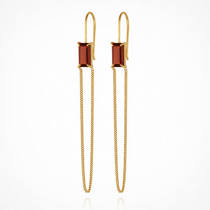 Temple Of The Sun - Ember Earrings - Gold