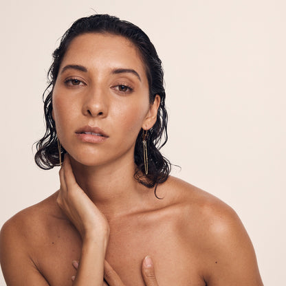 Temple Of The Sun - Ember Earrings - Gold