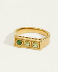 Temple Of The Sun - Florence Ring - Gold