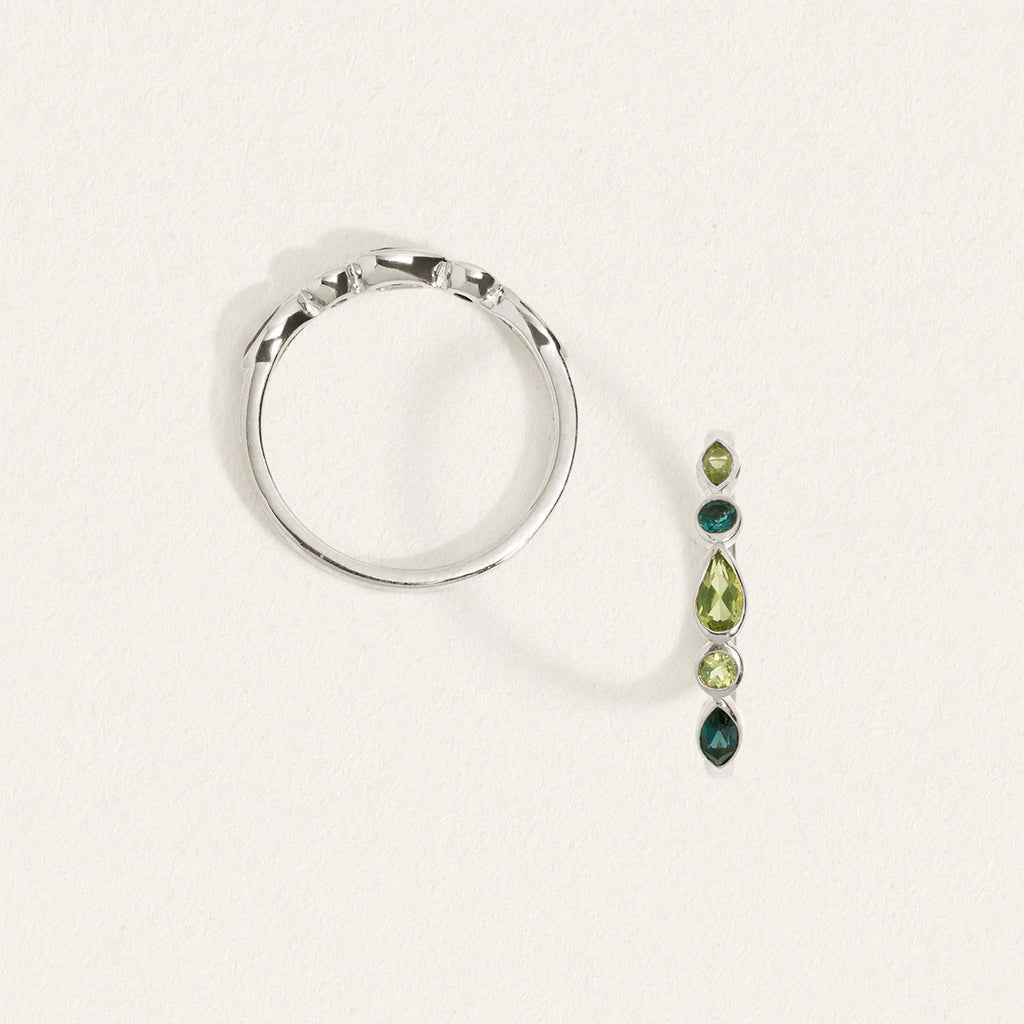Temple of the Sun - Halia Ring - Silver