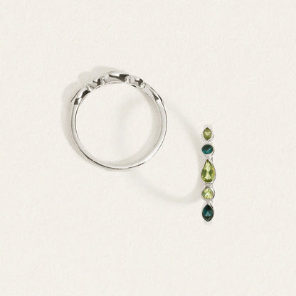 Temple of the Sun - Halia Ring - Silver