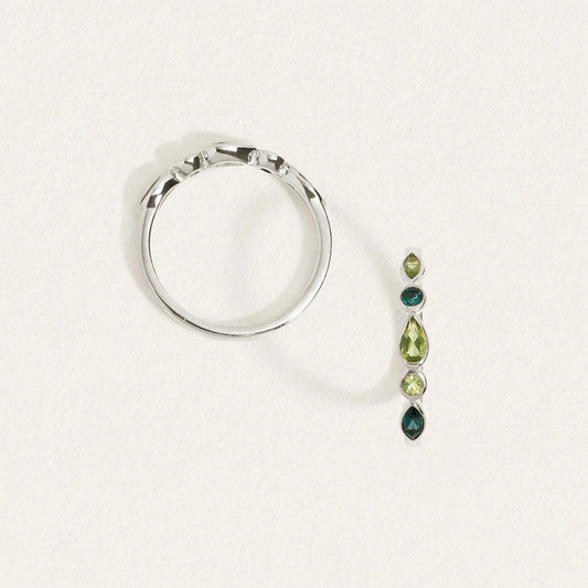 Temple of the Sun - Halia Ring - Silver