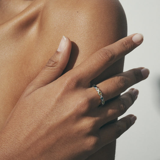 Temple of the Sun - Halia Ring - Silver