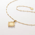 Sura - Necklace Sapphire Gold
