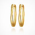 Temple Of The Sun - Kaolin Earrings - Gold