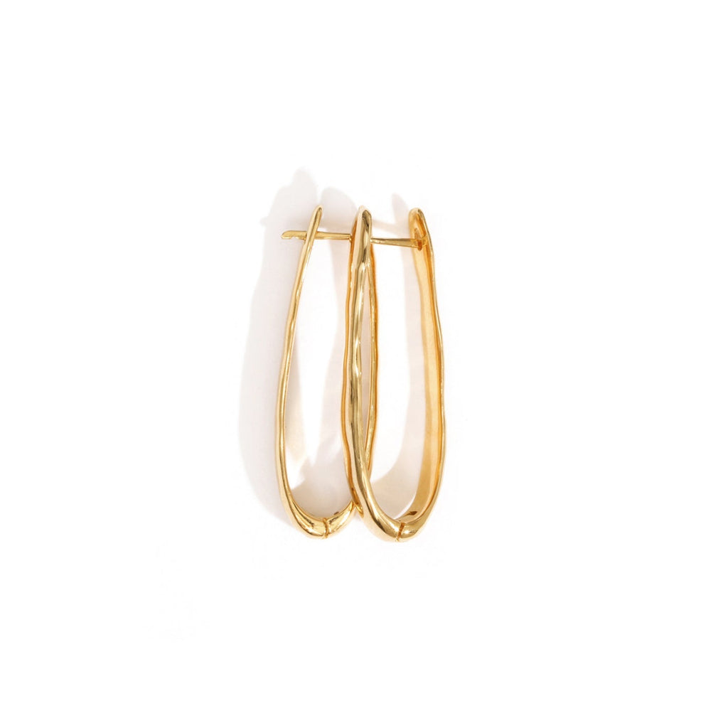 Temple Of The Sun - Kaolin Earrings - Gold