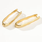 Temple Of The Sun - Kaolin Earrings - Gold