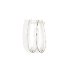 Temple Of The Sun- Kaolin Earrings - Silver