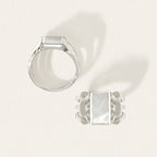 Temple Of The Sun - Lotus Ring - Silver