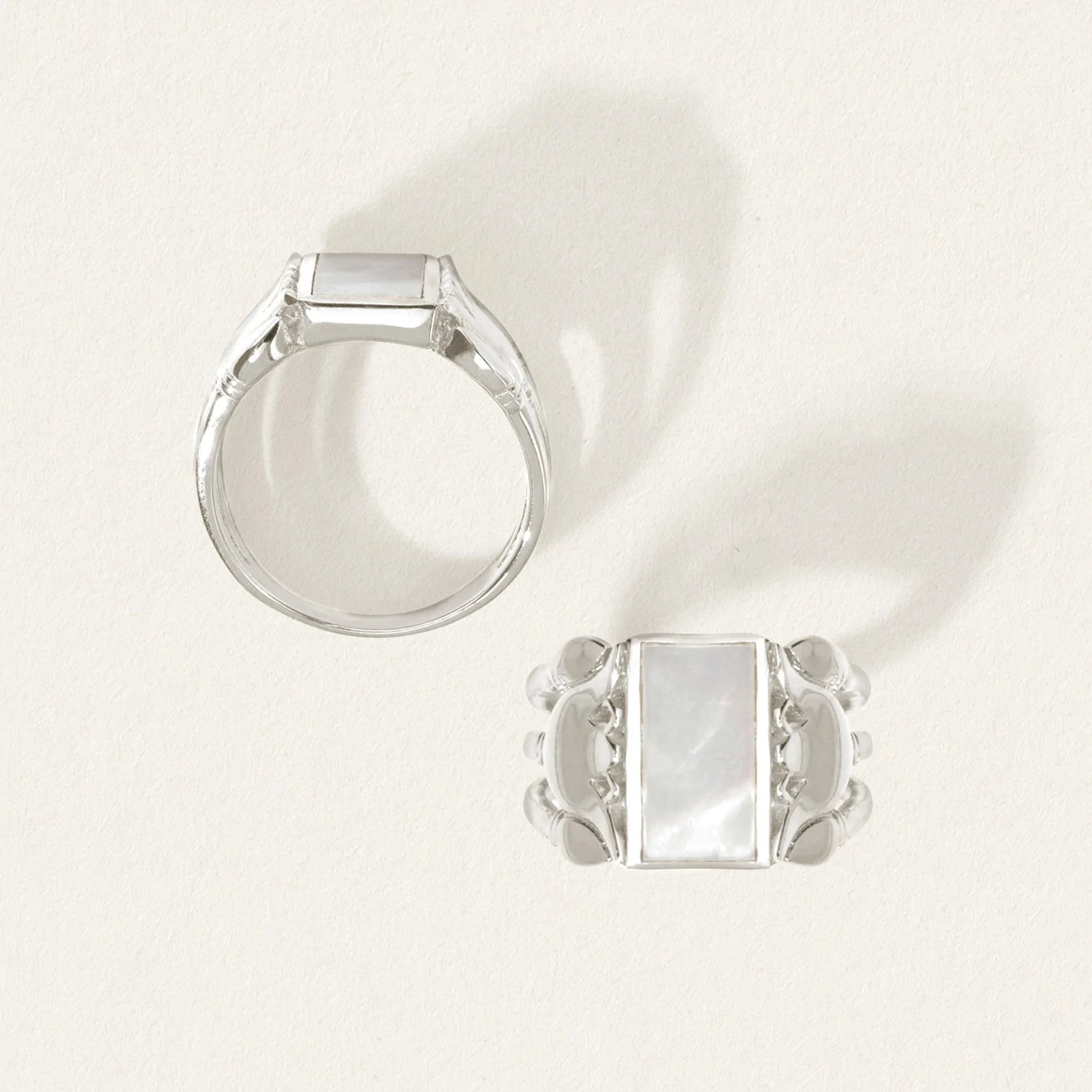 Temple Of The Sun - Lotus Ring - Silver