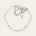 Temple Of The Sun - Mati Station Necklace - Silver