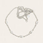 Temple Of The Sun - Mati Station Necklace - Silver