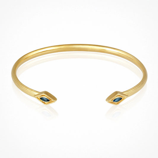 Temple Of The Sun - Nazar Cuff - Gold