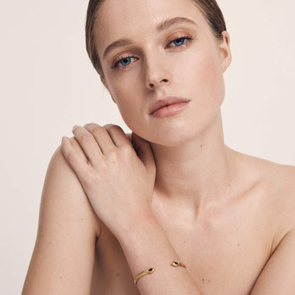 Temple Of The Sun - Nazar Cuff - Gold