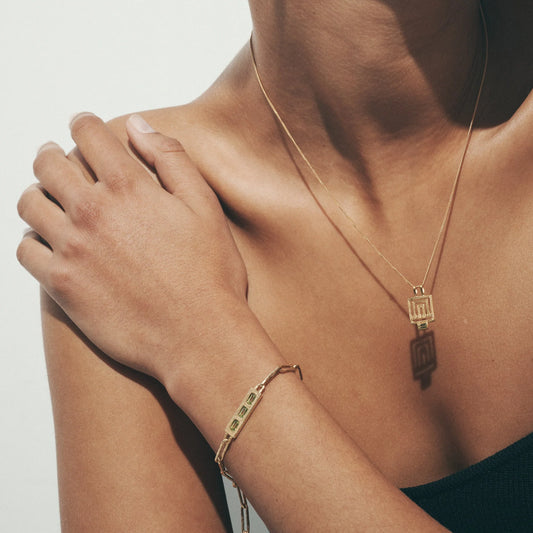 Temple Of The Sun - Olea Bracelet - Gold