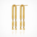 Renata Arch Earrings - Gold