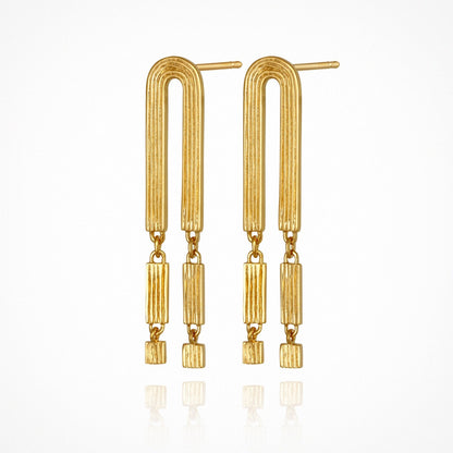 Renata Arch Earrings - Gold
