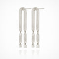 Renata Arch Earrings - Silver