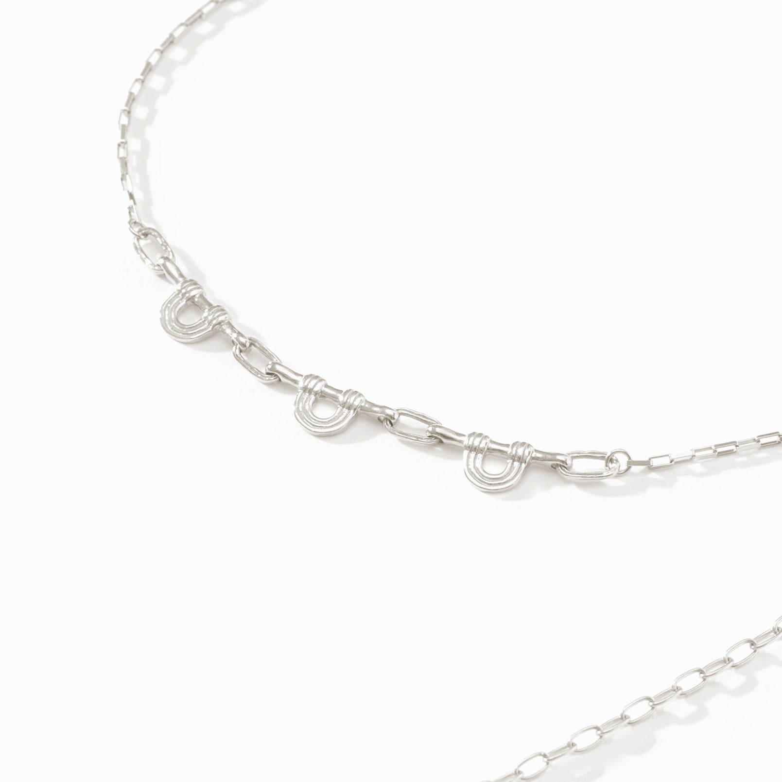 Renata Arch Necklace - Silver
