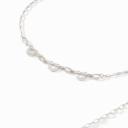 Renata Arch Necklace - Silver